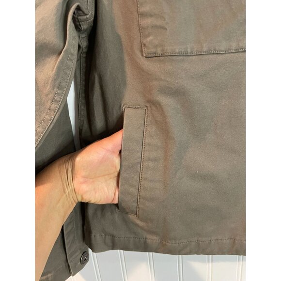 Toad & Co Earthworks Huxley Utility Jacket Olive Green Size M - Picture 5 of 14